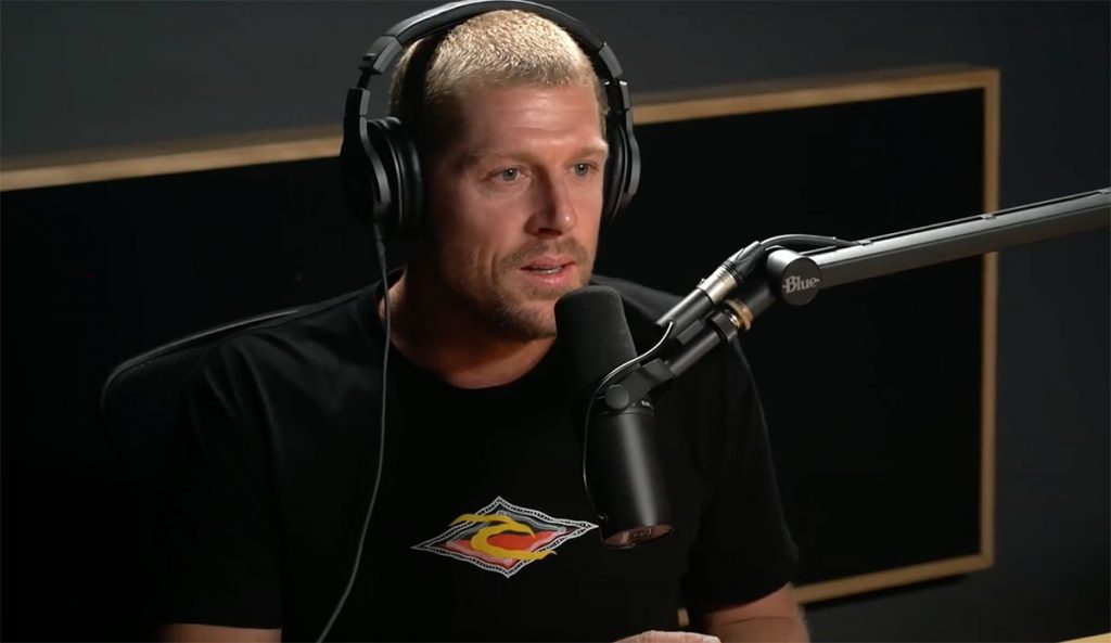 Mick Fanning on podcast