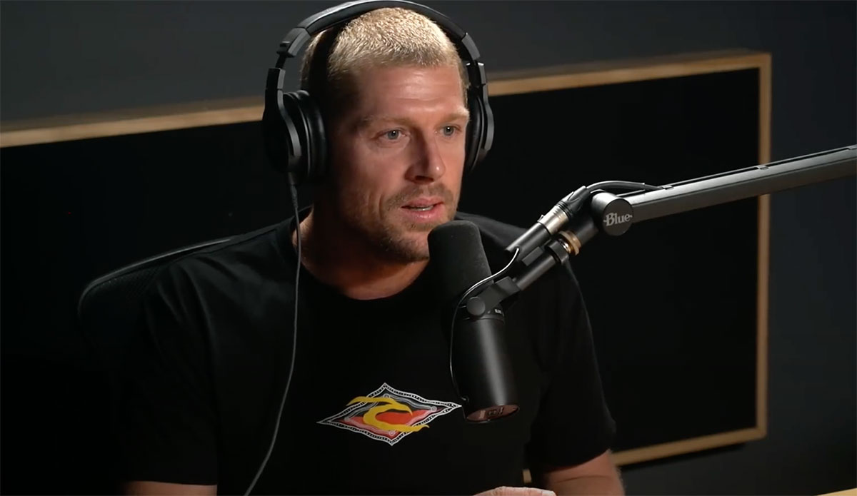 Mick Fanning on podcast