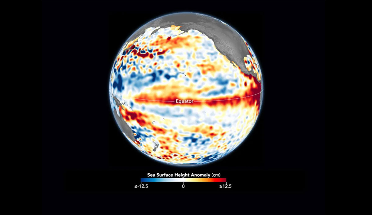 NASA El Niño graphic