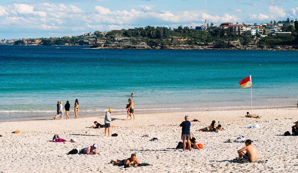 Sydney beaches, such as Bondi, may go without shark nets this summer. Photo: Panyawat Auitpol // Unsplash