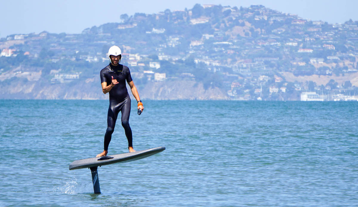 Riding the Waydoo Flyer One+ in the San Francisco Bay