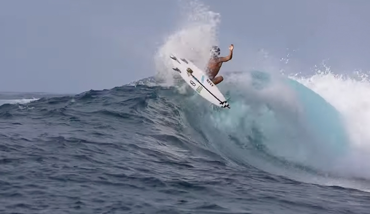 Jackson Dorian in the Mentawais