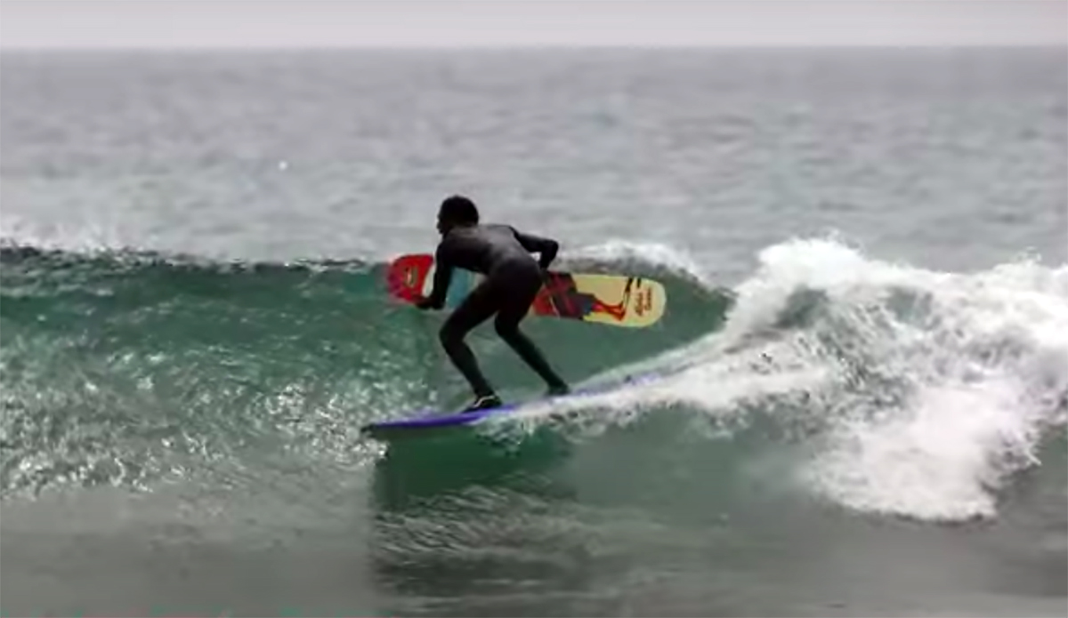 Can You Surf a Snowboard? This Surfer Found Out