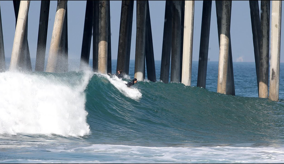 4 Minutes of Raw Footage From Huntington Beach