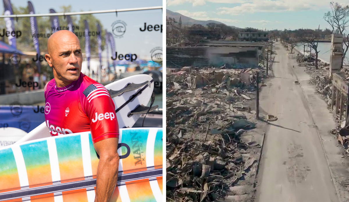 Kelly Slater Criticizes Government Response to Maui Wildfire
