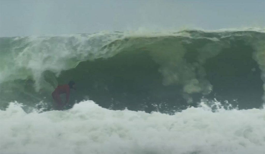 Koa Smith surfing Skeleton Bay