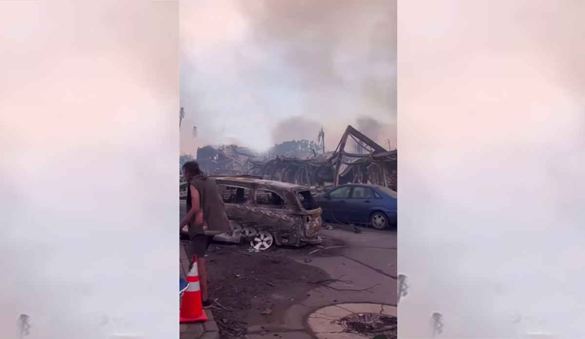 Video Footage From Maui Shows Devastating Destruction to Lahaina