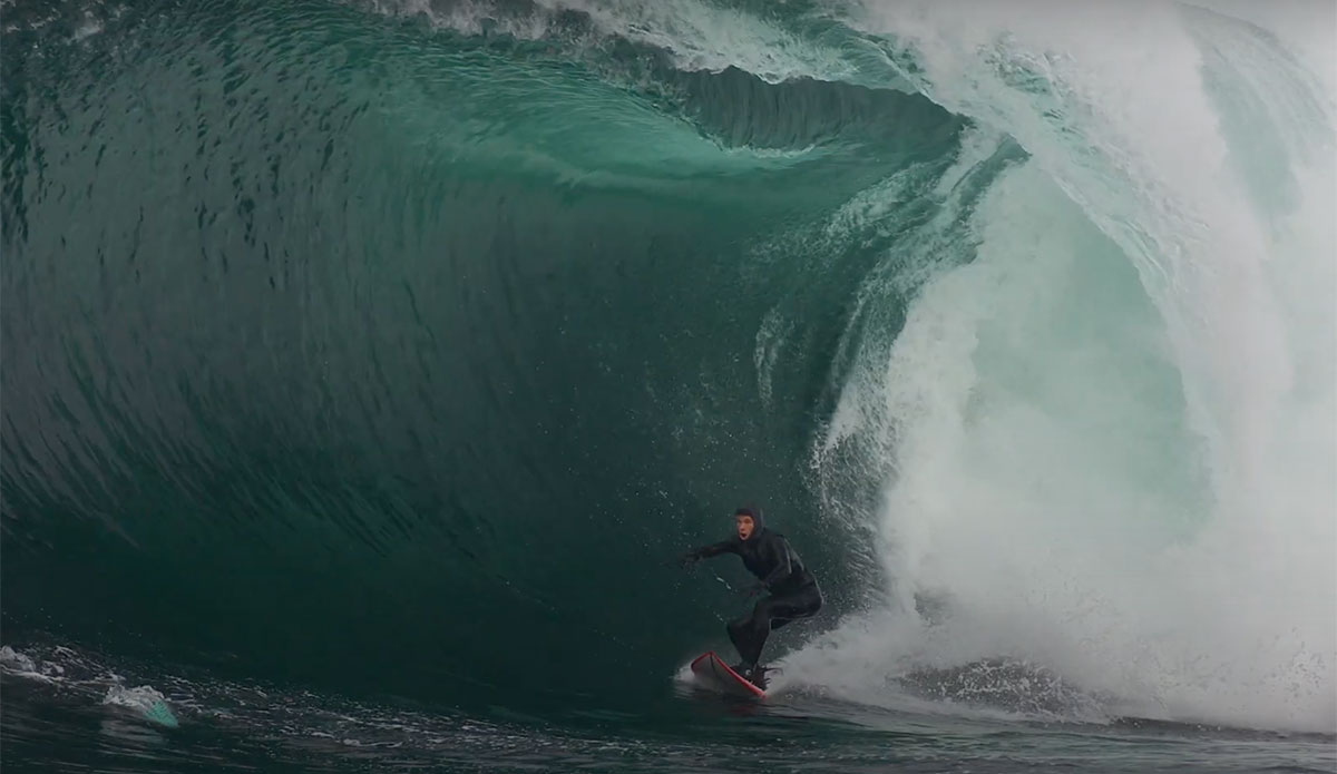 Shipstern Bluff surfing