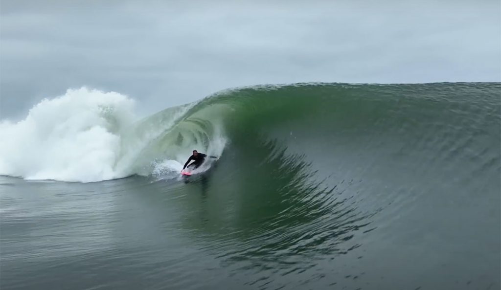 Skeleton Bay surfing with Jamie O'Brien