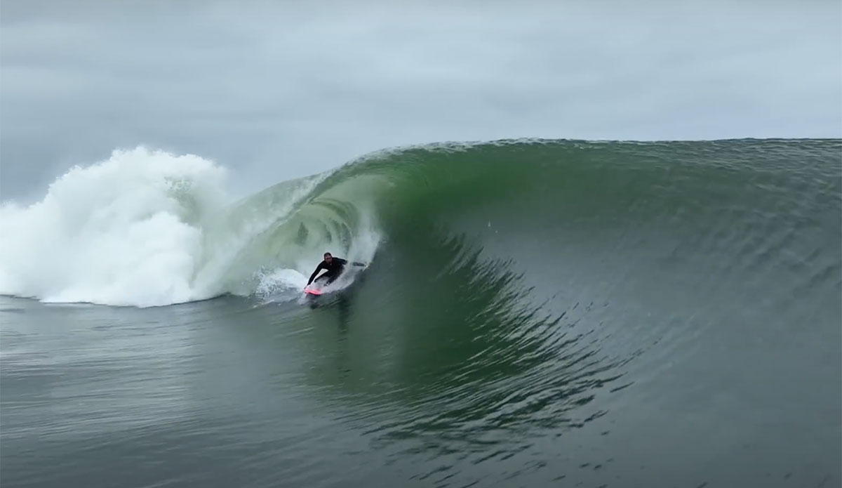 Skeleton Bay surfing with Jamie O'Brien