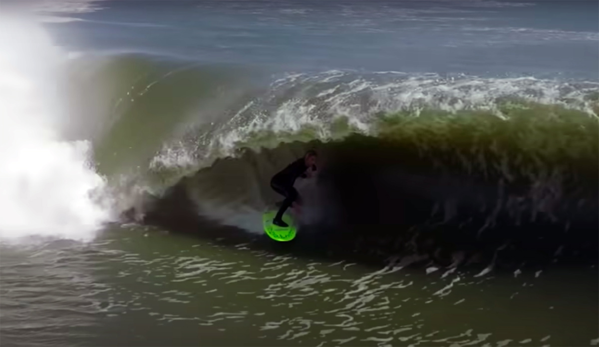 There Was Surf Contest at Skeleton Bay; The Tube Time Was Ridiculous