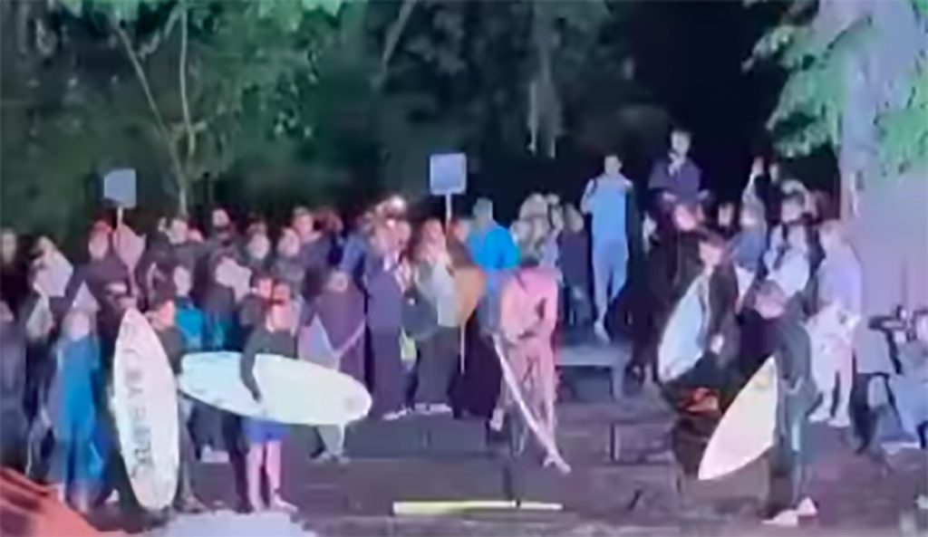 This Guy's Naked Rail Slide at the Munich River Wave Went Horribly Wrong