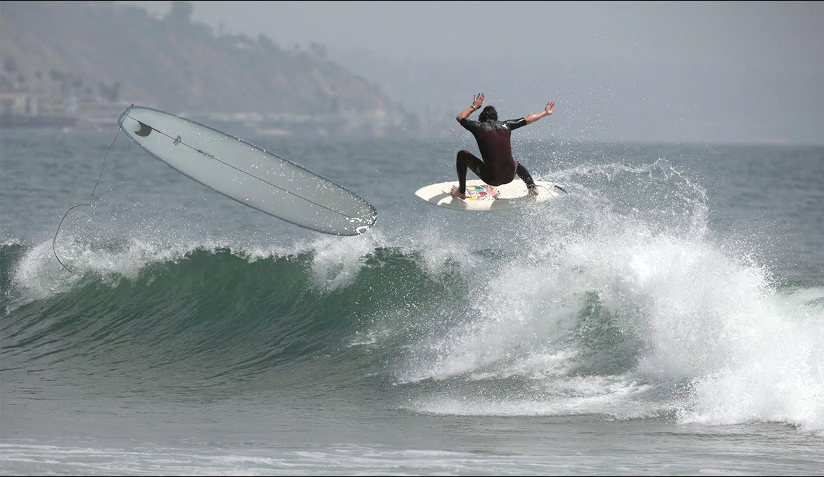 This Is What the Recent South Swell Looked Like in Malibu