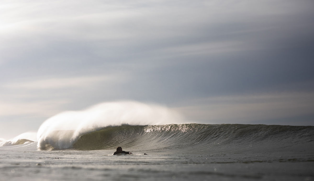 Hurricane Franklin surfing on Nantucket