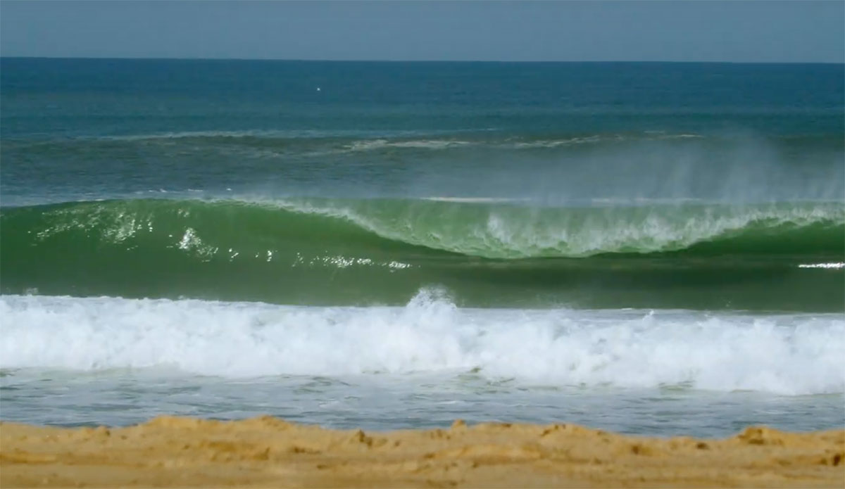 Hossegor surfing