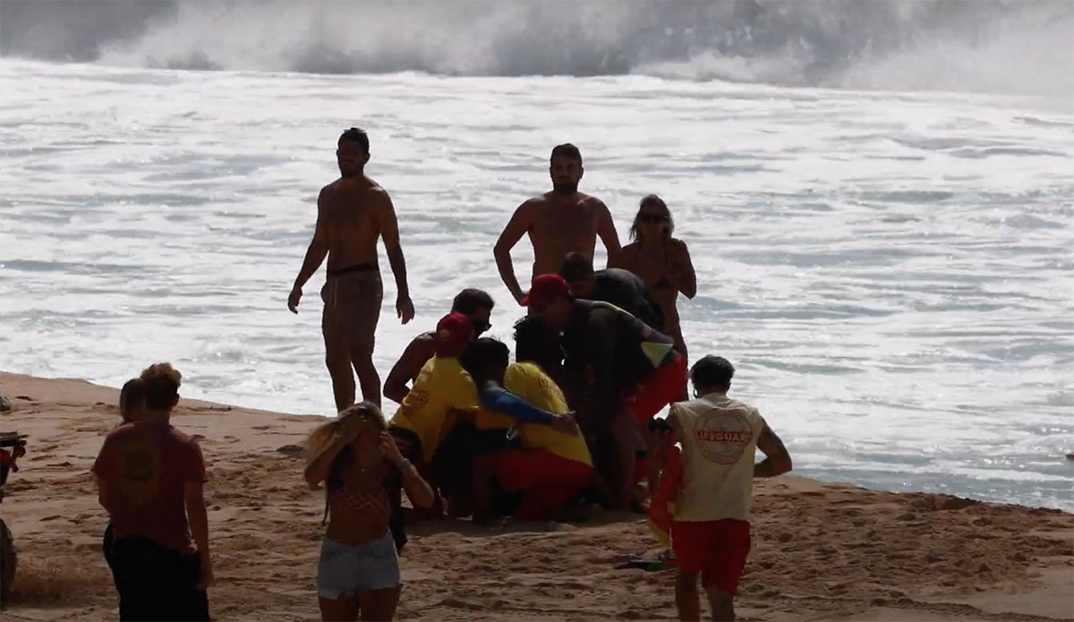Koa Rothman dangerous waves