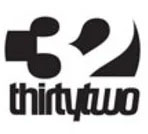 the logo for thirtytwo for our list of the best snowboard brands