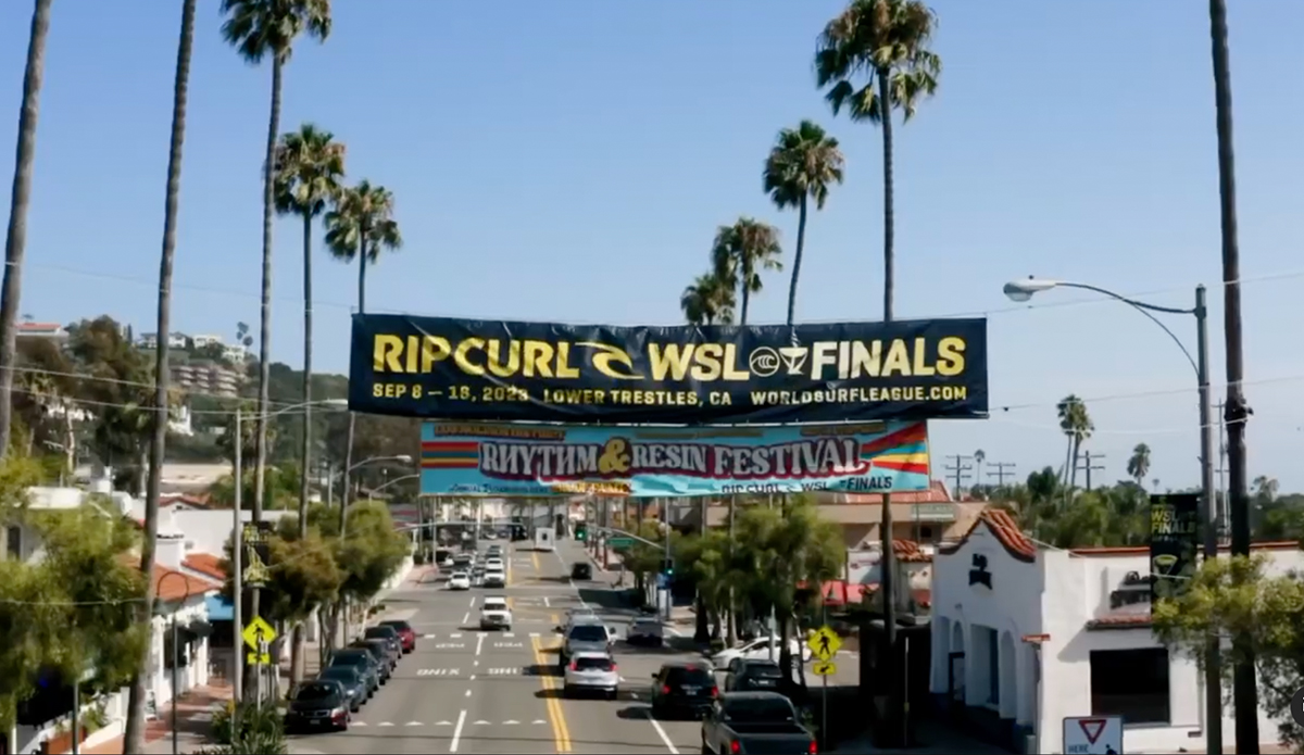 San Clemente hosted the 2023 WSL Finals. Photo: City Of San Clemente // Instagram