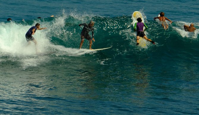 Understanding the Comical Complexities of a Surf Lineup