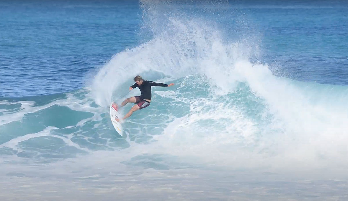 John John Florence surfing Rocky Point