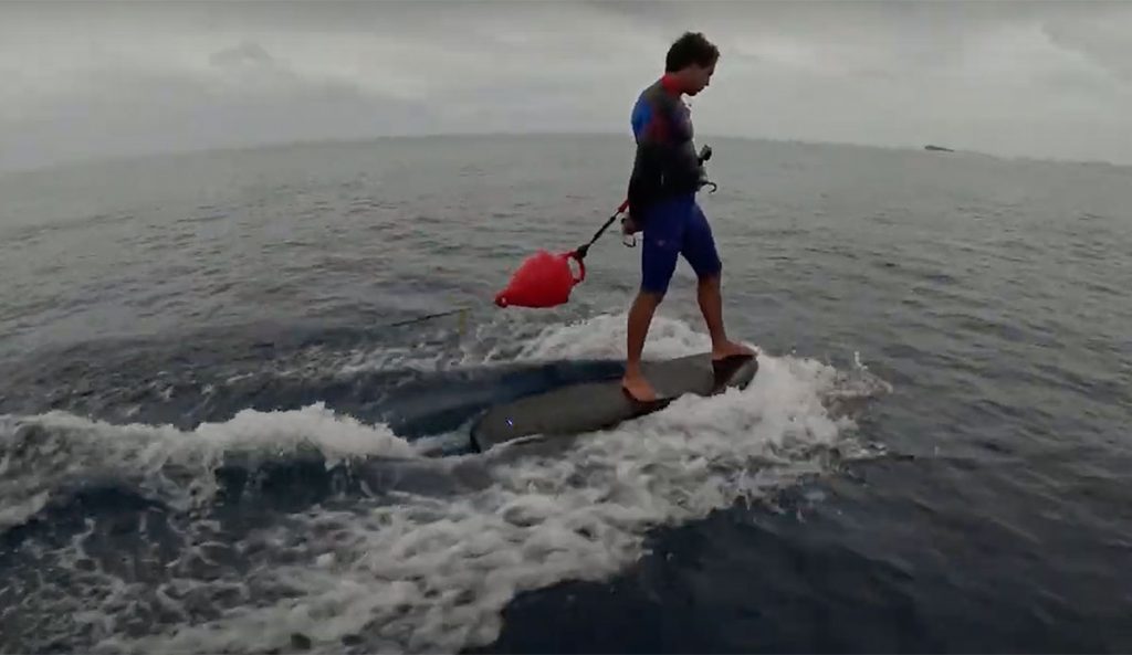 kai lenny fishing in Fiji