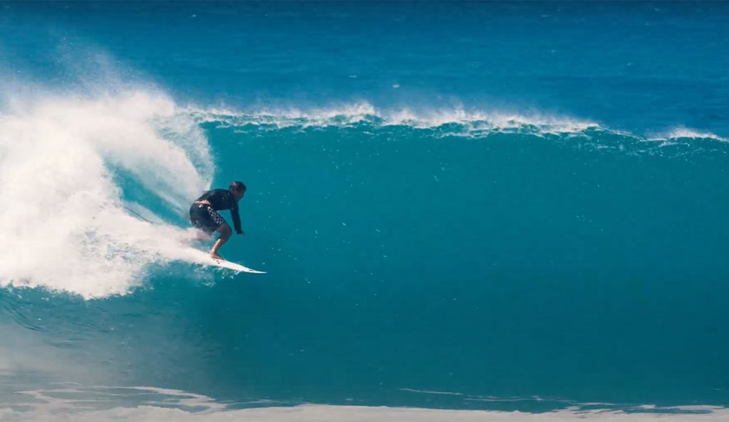 Koa Rothman surfing Rocky Point