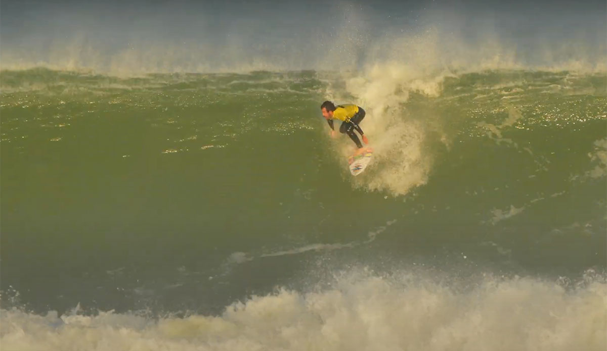 Mason Ho surfing at Hossegor