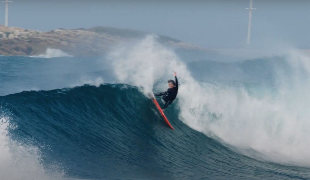 surfing in Portugal