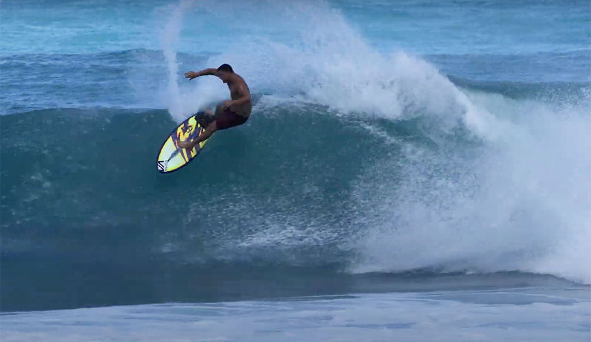 Surfing Rocky Point