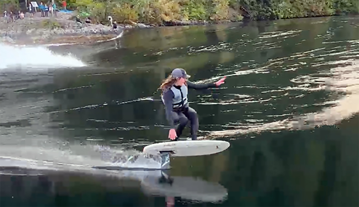 Foil Surfing at Skookumchuck Shows Just How Wild the Tidal Rapids Can Get