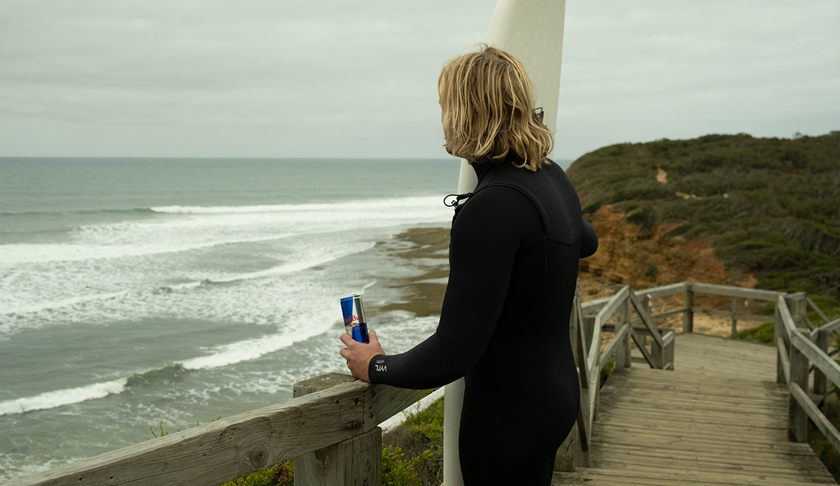 Bells beach stood in for the Southern Ocean. Photo: Ben Gravy // Red Bull Content Pool