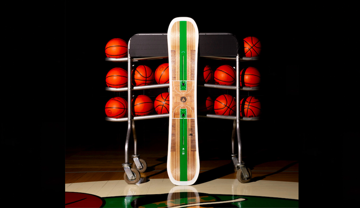 Burton Just Dropped a Snowboard Collab With the...Boston Celtics