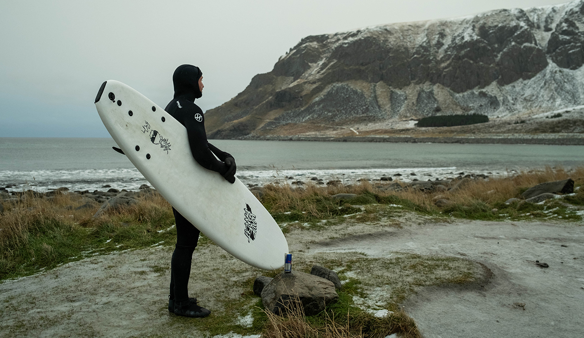 Ben Gravy capping off his journey in Hardstad, Norway. Photo: Ben Gravy // Red Bull Content Pool