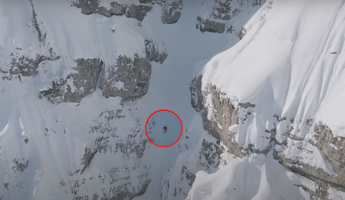 Kai Jones skiing