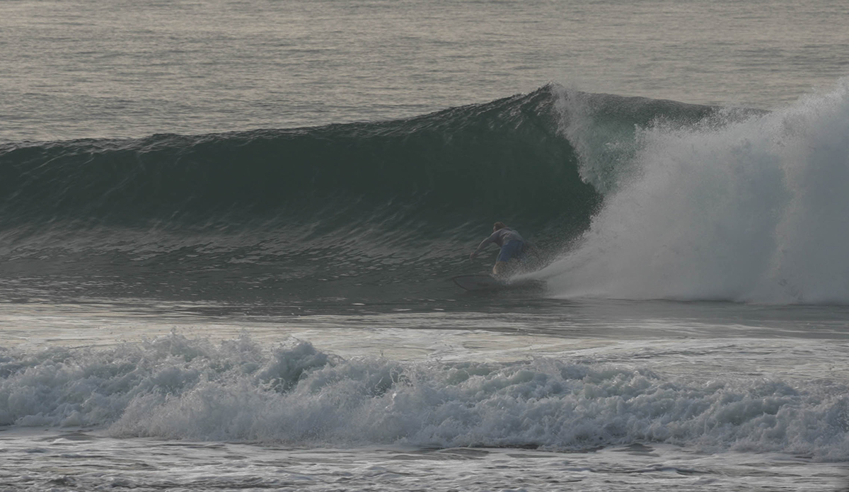 Scoring an all-time wave in Keramas. Photo: Ben Gravy // Red Bull Content Pool