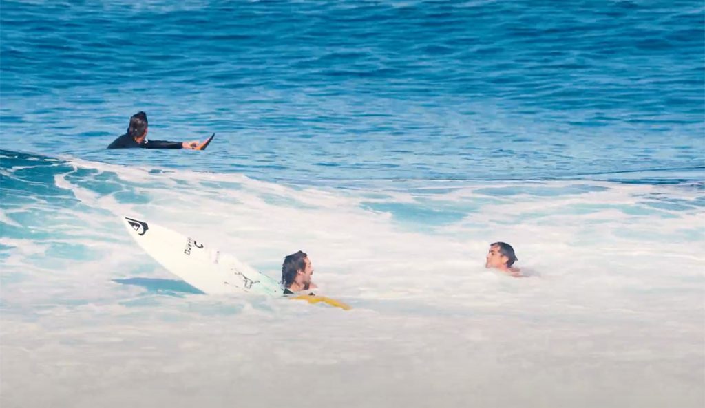Koa Rothman surfing at Rocky Point