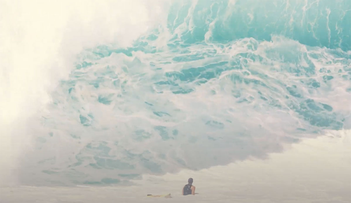Koa Rothman at Pipeline