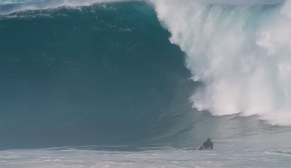 Nate Florence duck diving