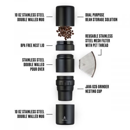 Nest pour over coffee kit