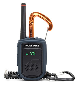 the mountain radio by rocky talkie on our holiday gift guide for skiers and snowboarders