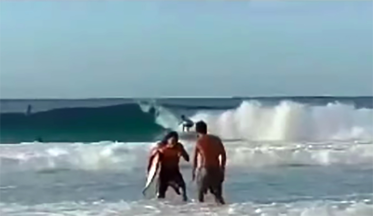 This Wicked Surf-Fight Footage Is Going Viral