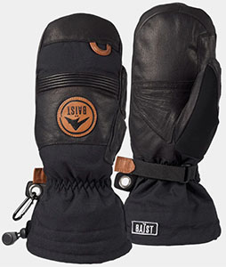 Baist Men's snowboard mittens for our review and testing