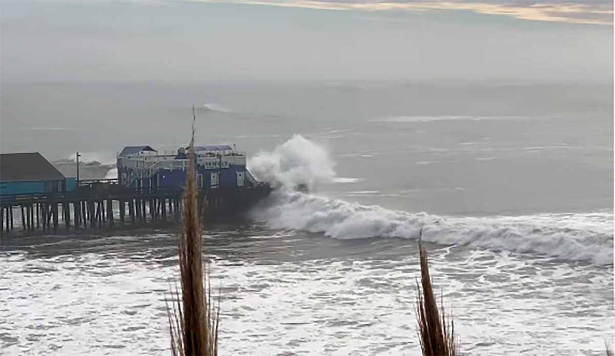 Flooding, Road Closures, and…Surfing: The Swell of the Winter in Santa Cruz