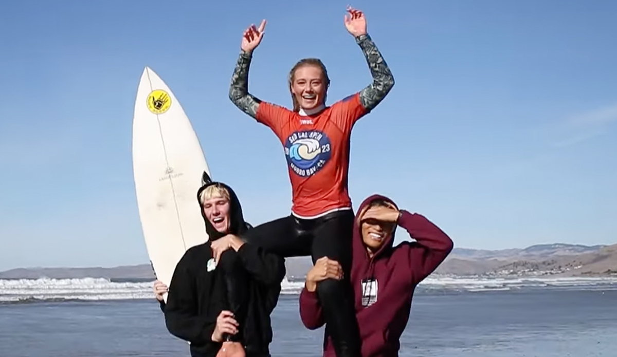 McCaffray. Photo: WSL // YouTube
