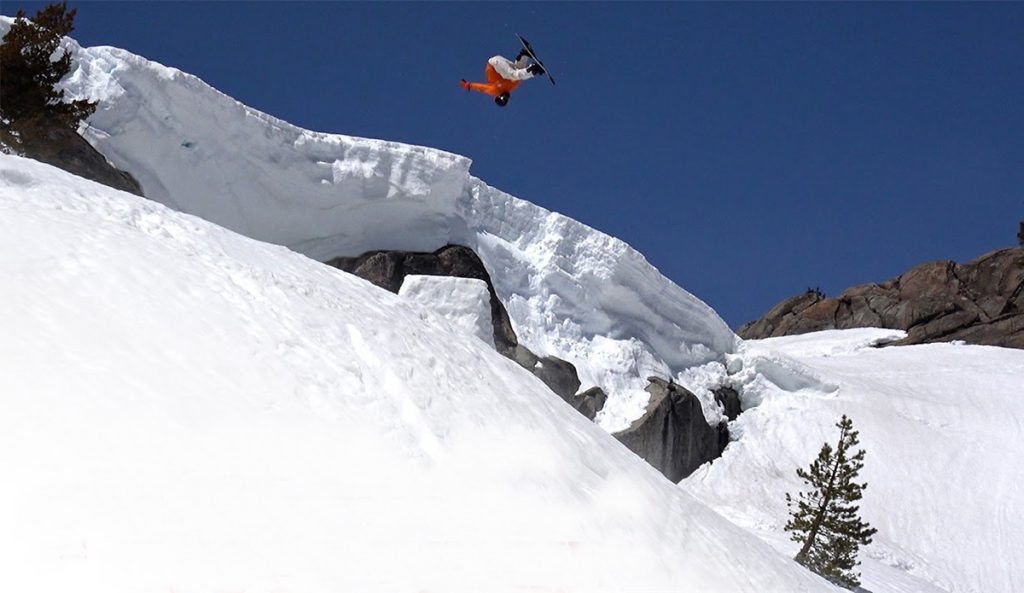 This Is Snowboarder Grant Giller in 'Just Wingin' It'