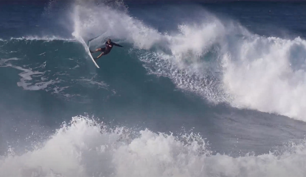 John John Florence surfing Rockpiles