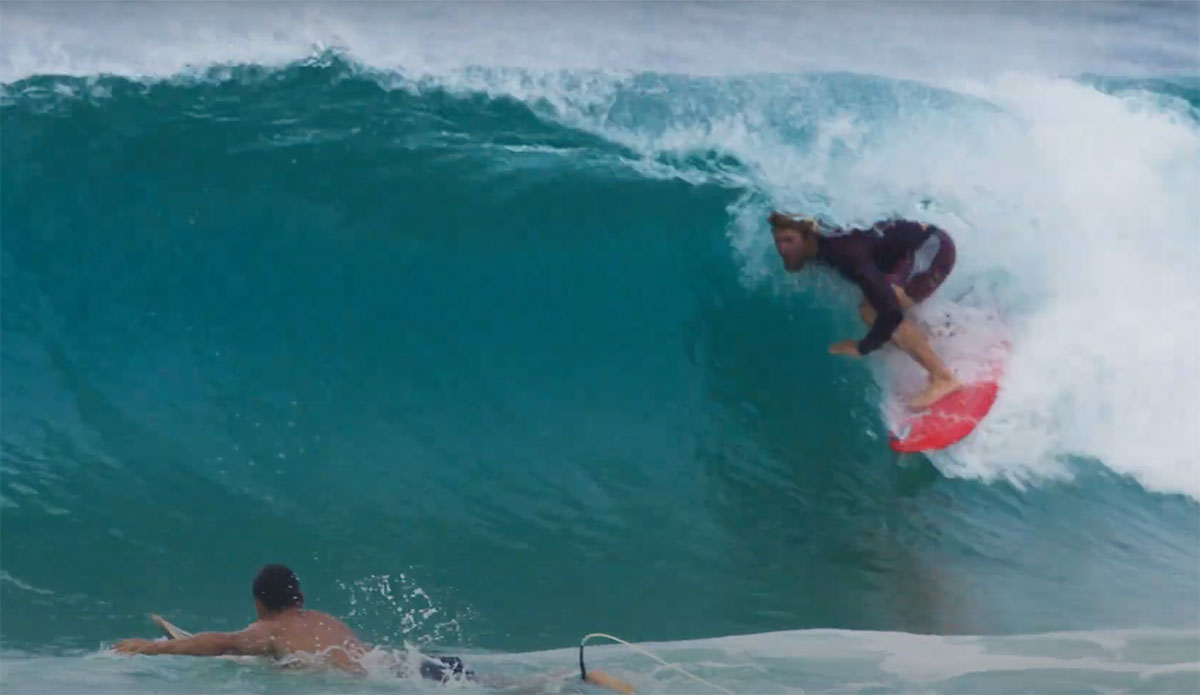 John John Florence surfing North Shore
