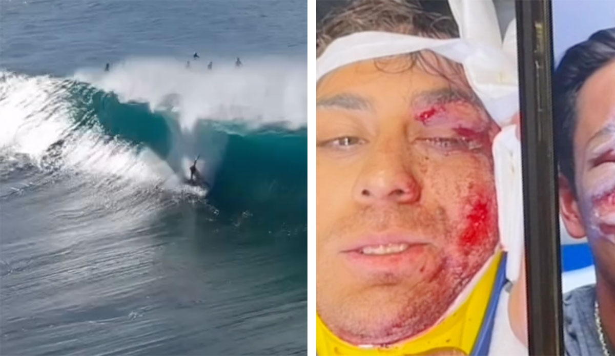 Koa Rothman pipeline wipeout