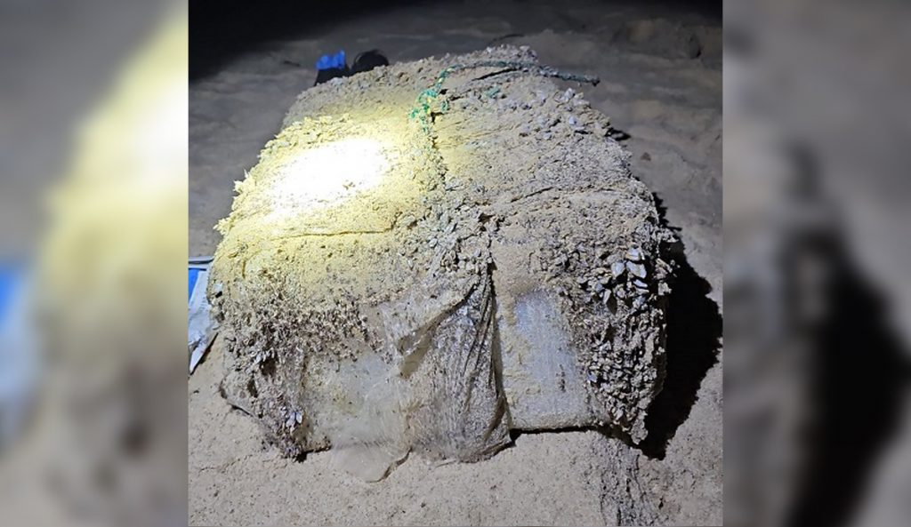 Cocaine washed up on beaches in SNW. Photo: NSW Police Force // X FKA Twitter