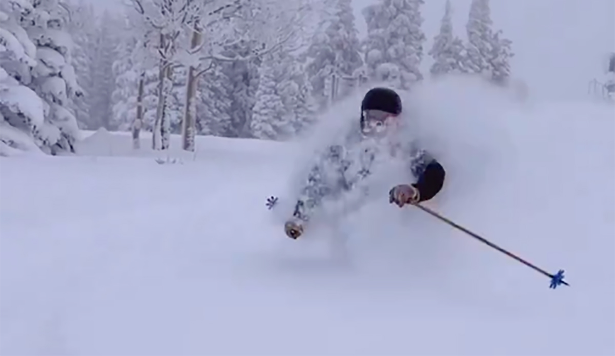 This Is What 30 Inches of Powder Looks Like at Steamboat Springs